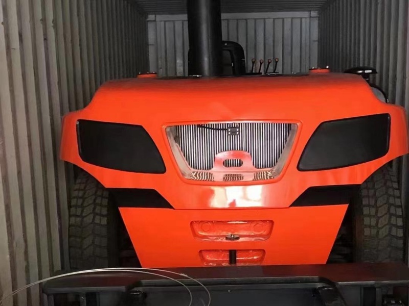 15 ton ağır hizmet dizel forklift müşteriye teslim edildi